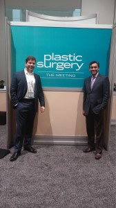 Dr Kocak and Dr Tiwari at Plastic Surgery The Meeting 2014 in Chicago