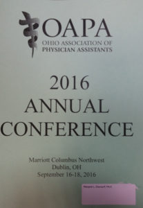 2016 OAPA Annual conference